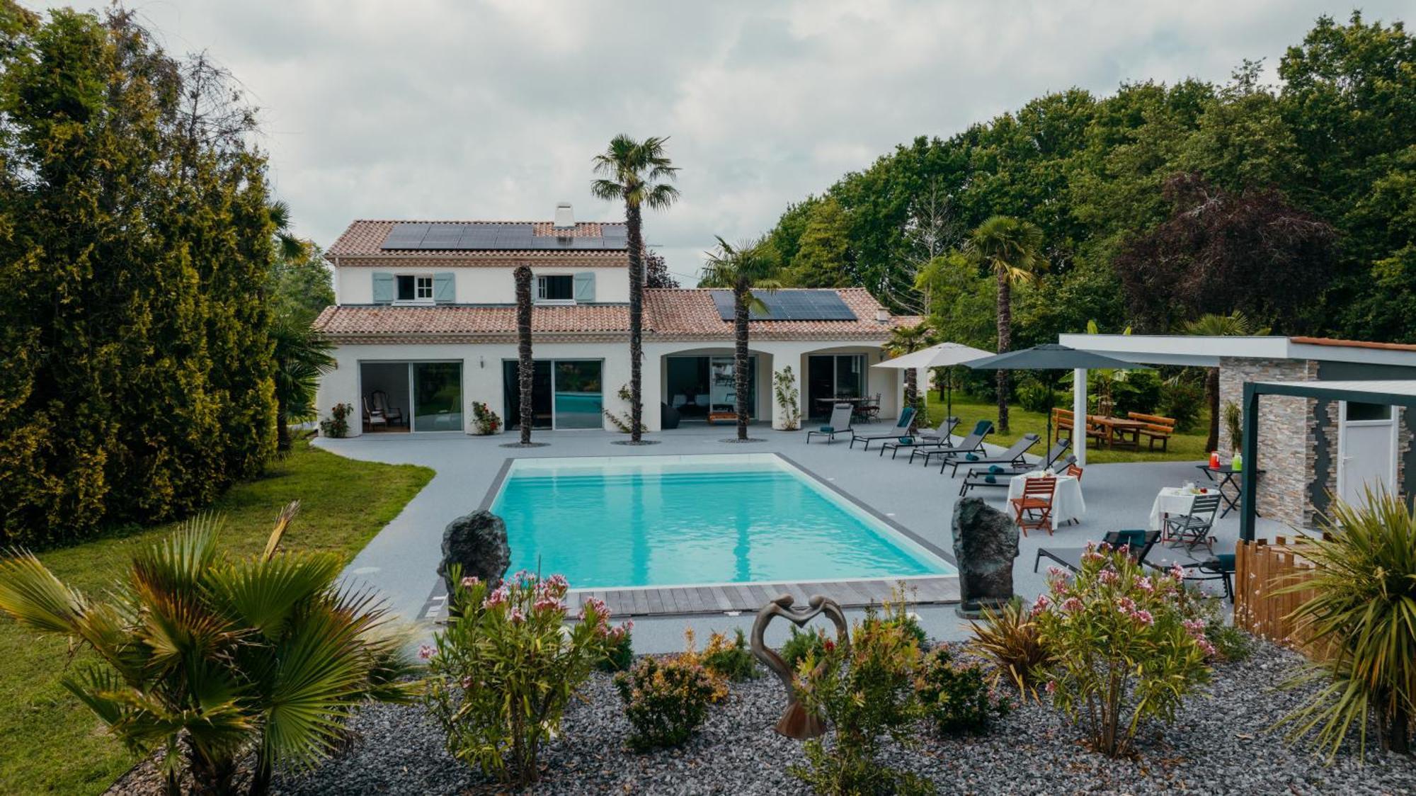 La Maison Cachee-Ba ラ・テスト・ド・ビュシュ エクステリア 写真